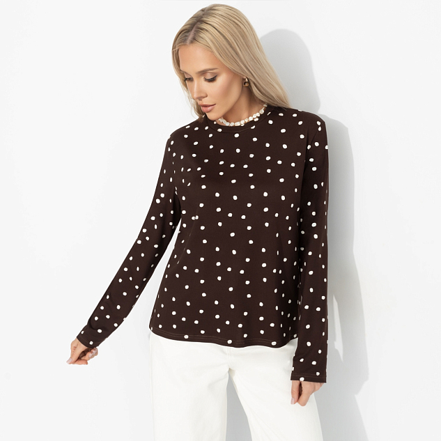 Лонгслив Личный стандарт (какао) 