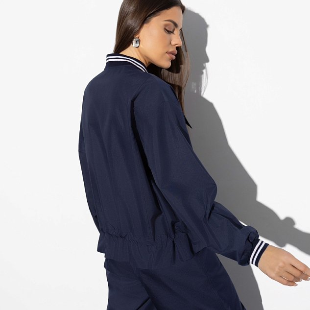 Бомбер Городской вайб (blue) 