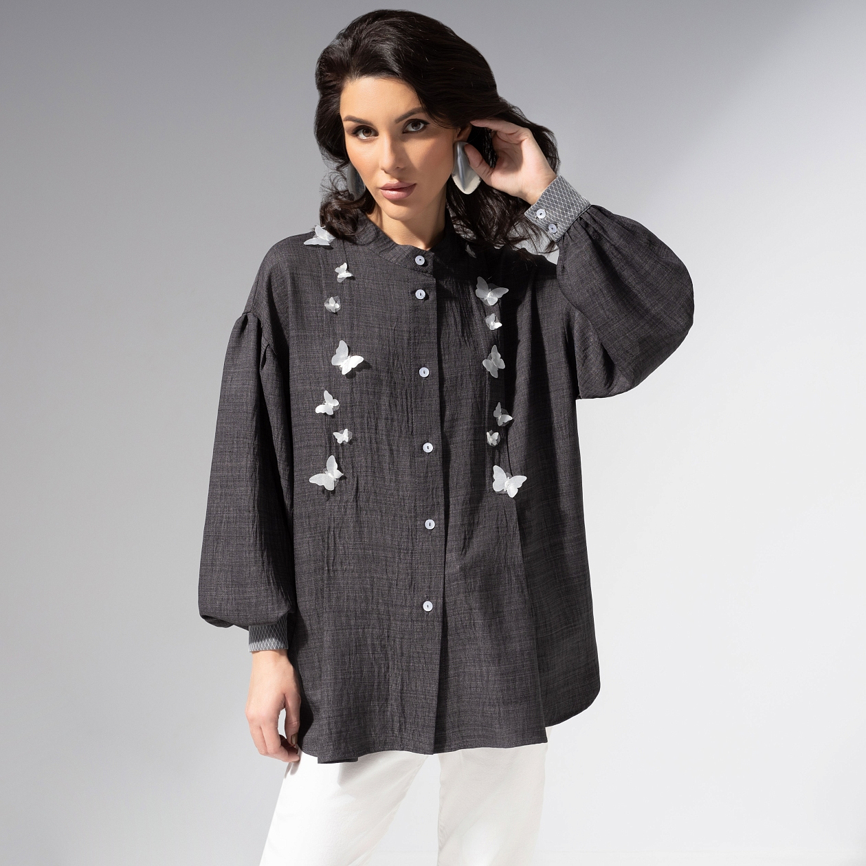 Нежный шум. Состав: 65% п/э, 35% вискоза