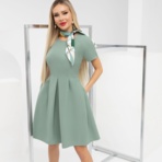 Платье Под гипнозом. Состав: 60% полиэстер, 37% вискоза, 3% эластан