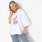 Футболка Раздать стиля. Состав: 65% п/э, 30% вискоза, 5% стрейч