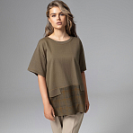 Футболка Стальной взгляд (эстетика). Состав: 50% вискоза, 25% п/э, 20% нейлон, 5% спандекс