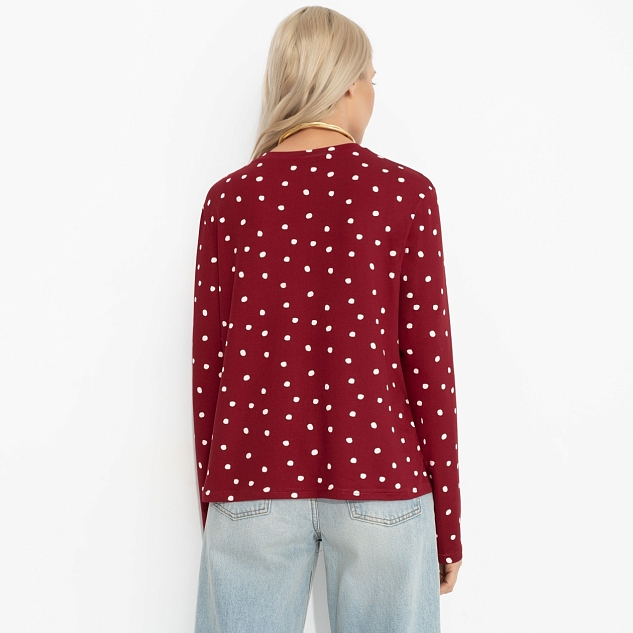 Лонгслив Личный стандарт (спелая вишня) 