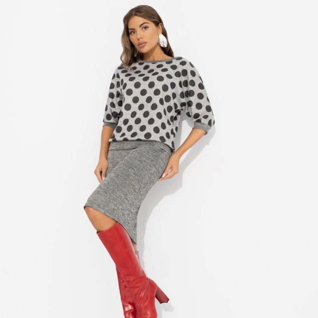 Костюм с юбкой Ваш ход! (2 в 1, мокрый асфальт) 