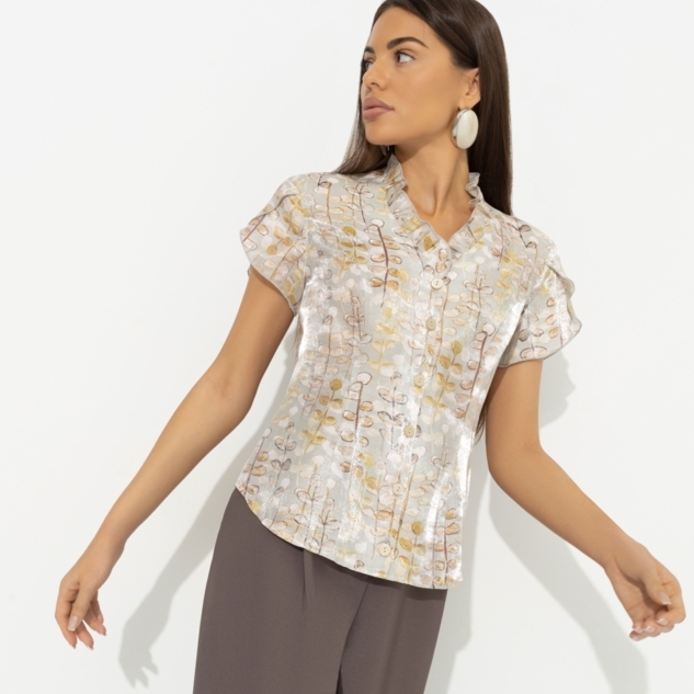 Блуза Лёгкий шик, тяжёлый эффект 