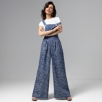 Комбинезон Комфорт лета (blue). Состав: 95% хлопок, 5% спандекс