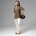 Футболка Грань опасности (фэшн). Состав: 50% п/э, 30% вискоза, 15% нейлон, 5% спандекс