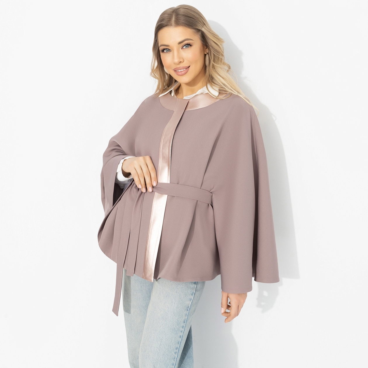 Яркий эффект (вереск, с поясом). Состав: 95% п/э, 5% эластан