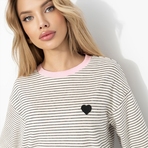 Лонгслив Эстетика момента. Состав: 65% вискоза, 30% полиэстер, 5% эластан