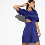 Платье Начинаю танцевать (rock blue). Состав: 65% п/э, 30% вискоза, 5% спандекс