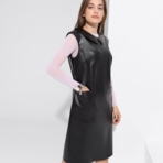 Сарафан Играю с огнем. Состав: 55% п/у волокно, 45% полиэстер