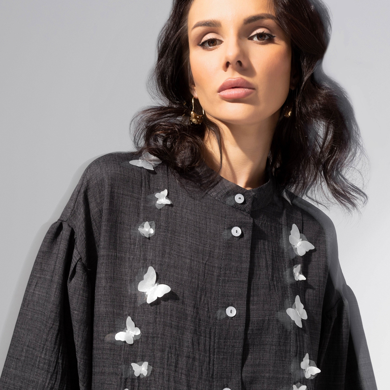 Нежный шум. Состав: 65% п/э, 35% вискоза