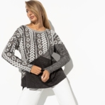 Туника Геометрия стиля (secret). Состав: 65% п/э, 30% вискоза, 4% спандекс, 1% мет. нить