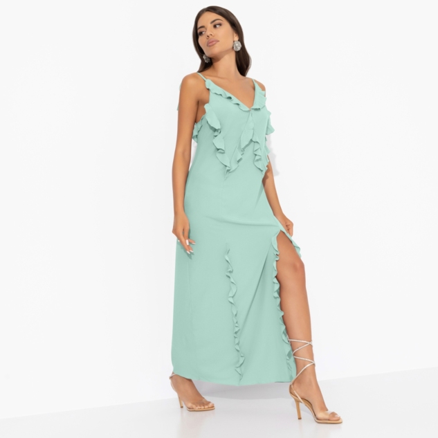 Платье Хорошо быть мной (мята)