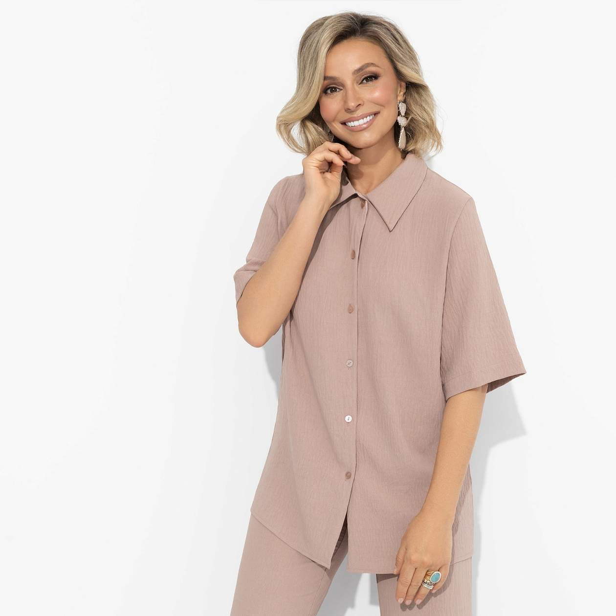 Шёлковая уверенность (капучино). Состав: 100% п/э