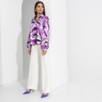 Блуза Личные границы (violet rose). Состав: 100% полиэстер