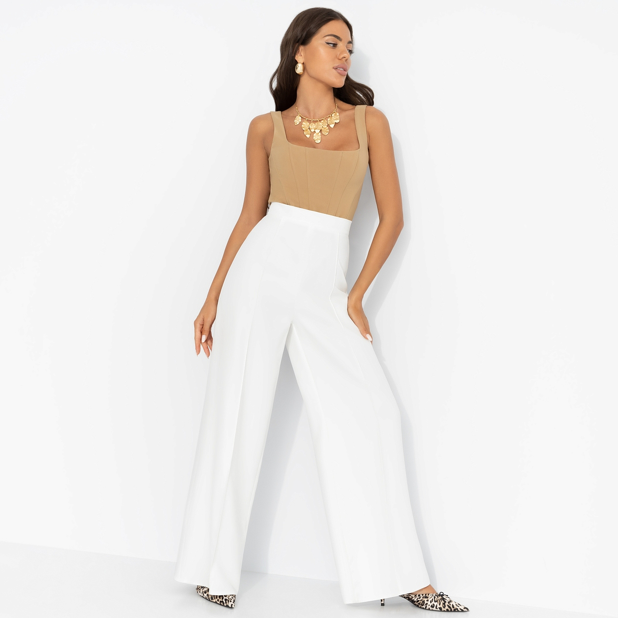 Брюки Крайне прекрасна. Состав: 95% п/э, 5% эластан