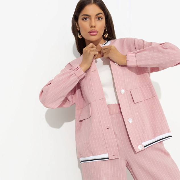 Бомбер Бунтарка (pink) 