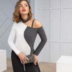 Блуза Фантазия элегантности. Состав: 32% вискоза, 63% п/э, 5% спандекс