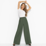 Брюки Легкой походкой (хаки). Состав: 60% полиэстер, 37% вискоза, 3% спандекс