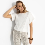 Всегда иначе (молочная). Состав: 65% п/э, 30% вискоза, 5% стрейч