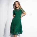 Платье Кружева и драмы. Состав: 95% п/э, 5% спандекс