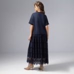 Платье Откровенный шик (магия). Состав: 65% п/э, 30% хлопок, 5% спандекс