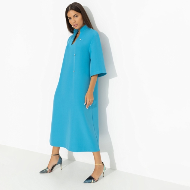 Платье Сияние глянца (turquoise)