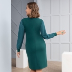 Платье Эксклюзивный подход. Состав: 95% п/э, 5% спандекс