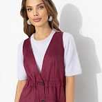 Сарафан Магическая сила (бордо). Состав: 95% п/э, 5% спандекс