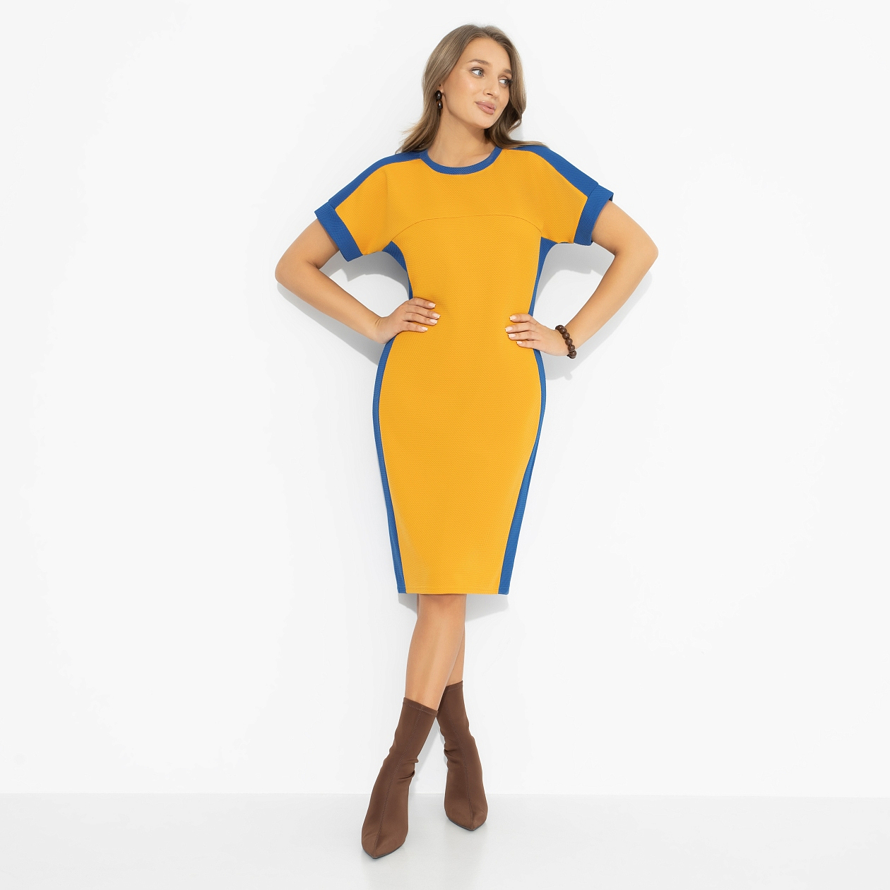 Платье Сияй ярче. Состав: 80% полиэстер, 20% вискоза