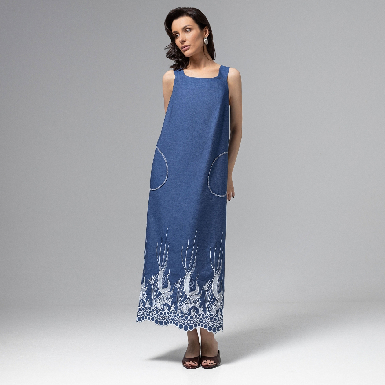 Сарафан Гармония во мне. Состав: 100% хлопок