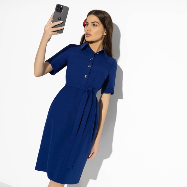 Платье Сказочно хороша (с поясом) 