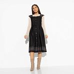 Сарафан В стиле Леди Ди (офис). Состав: 50% вискоза, 50% полиэстер