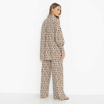 Брючный комплект Игра линий. Состав: 95% п/э, 5% эластан