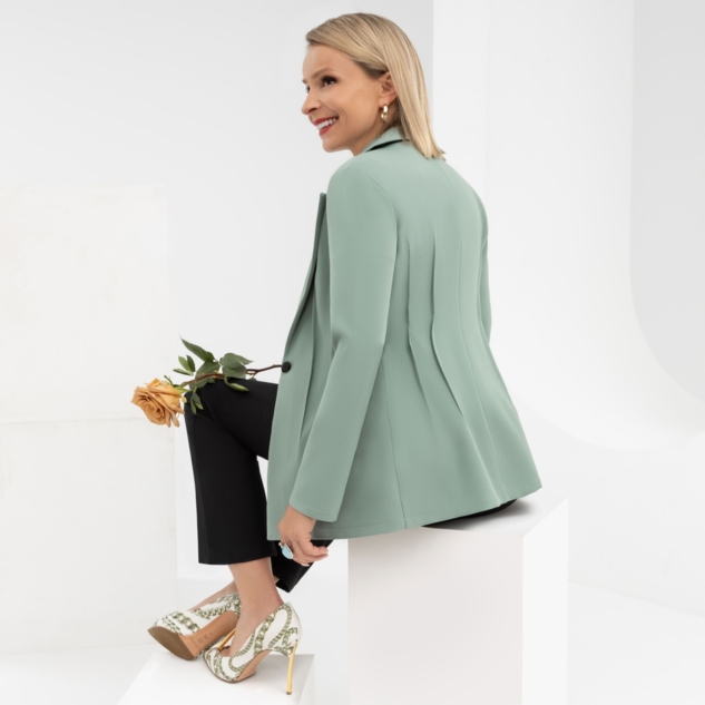 Жакет Скорая модная помощь (базилик) 