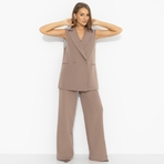 Брючный комплект Сценарий успеха (2 в 1). Состав: 95% полиэстер, 5% эластан