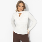 Лонгслив Гламур на максималках. Состав: 95% хлопок, 5% лайкра