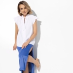 Блуза Свежая подборка (real white). Состав: 65% п/э, 30% вискоза, 5% эластан