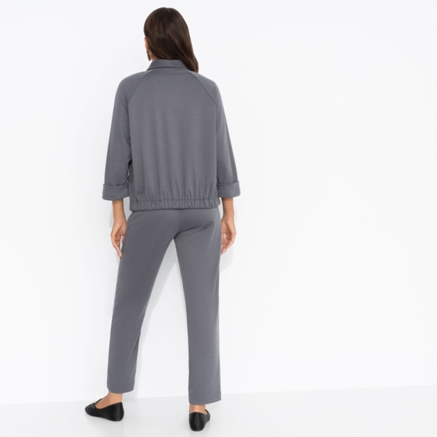 Брючный костюм Идеально с кроссовками (2 в 1, серый) 
