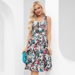 Сарафан Любуюсь в отражение. Состав: 50% хлопок, 45% полиэстер, 5% эластан