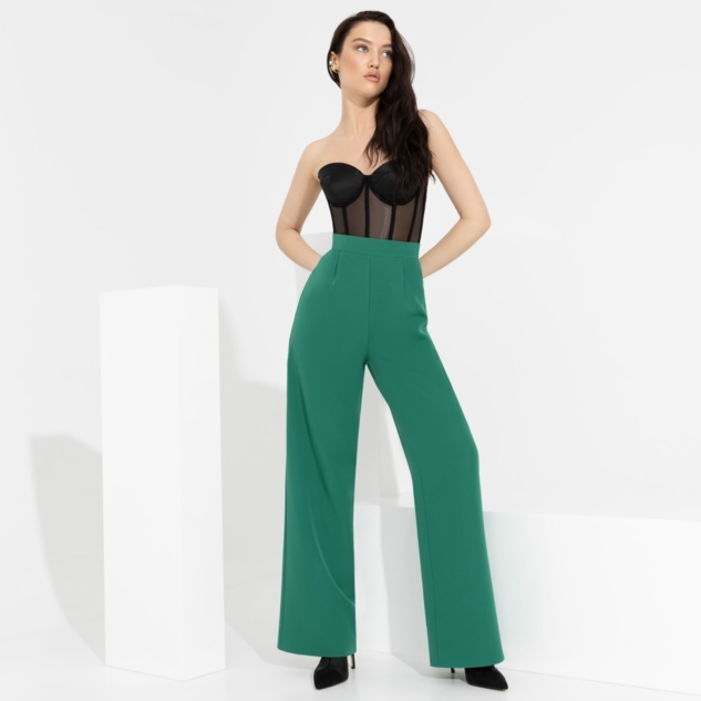 Брюки Модный экстаз (green mist) 