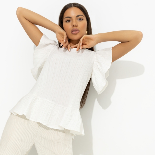 Блуза Потому что нужно! (белая) 