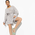 Комбинезон Не забудь влюбиться (с поясом). Состав: 100% вискоза