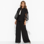 Брючный костюм Серьезная леди (2 в 1). Состав: 95% полиэстер, 5% эластан