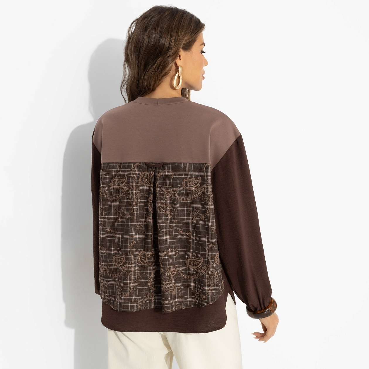 Стиль по-взрослому (браун). Состав: 65% п/э, 30% хлопок, 5% спандекс