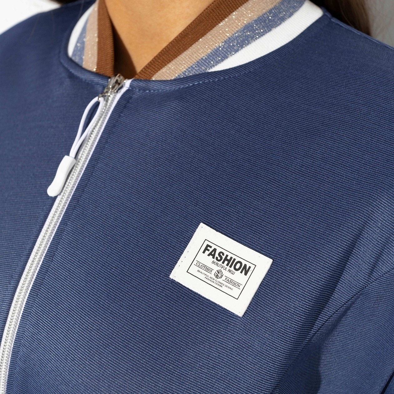 Бомбер Поверь в мечту (тренд). Состав: 65% п/э, 30% вискоза, 5% спандекс