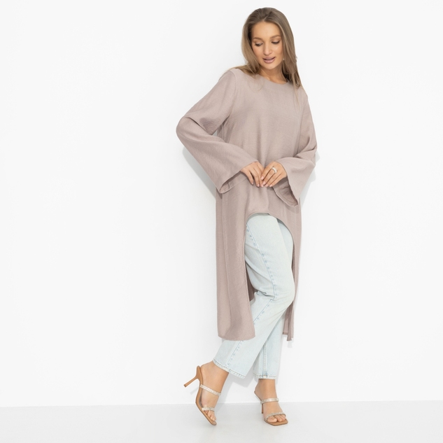 Туника Легко и смело (серебристо-розовая) 