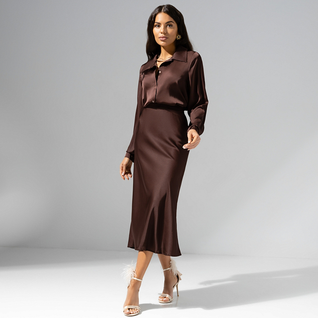 Юбка Сияю от удовольствия (brown) 