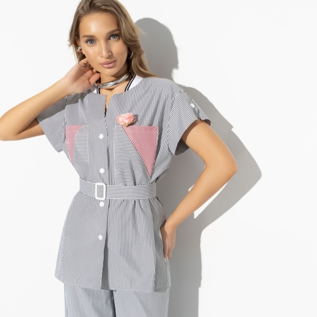 Брючный костюм Раскрываю таланты (2 в 1, с поясом) 